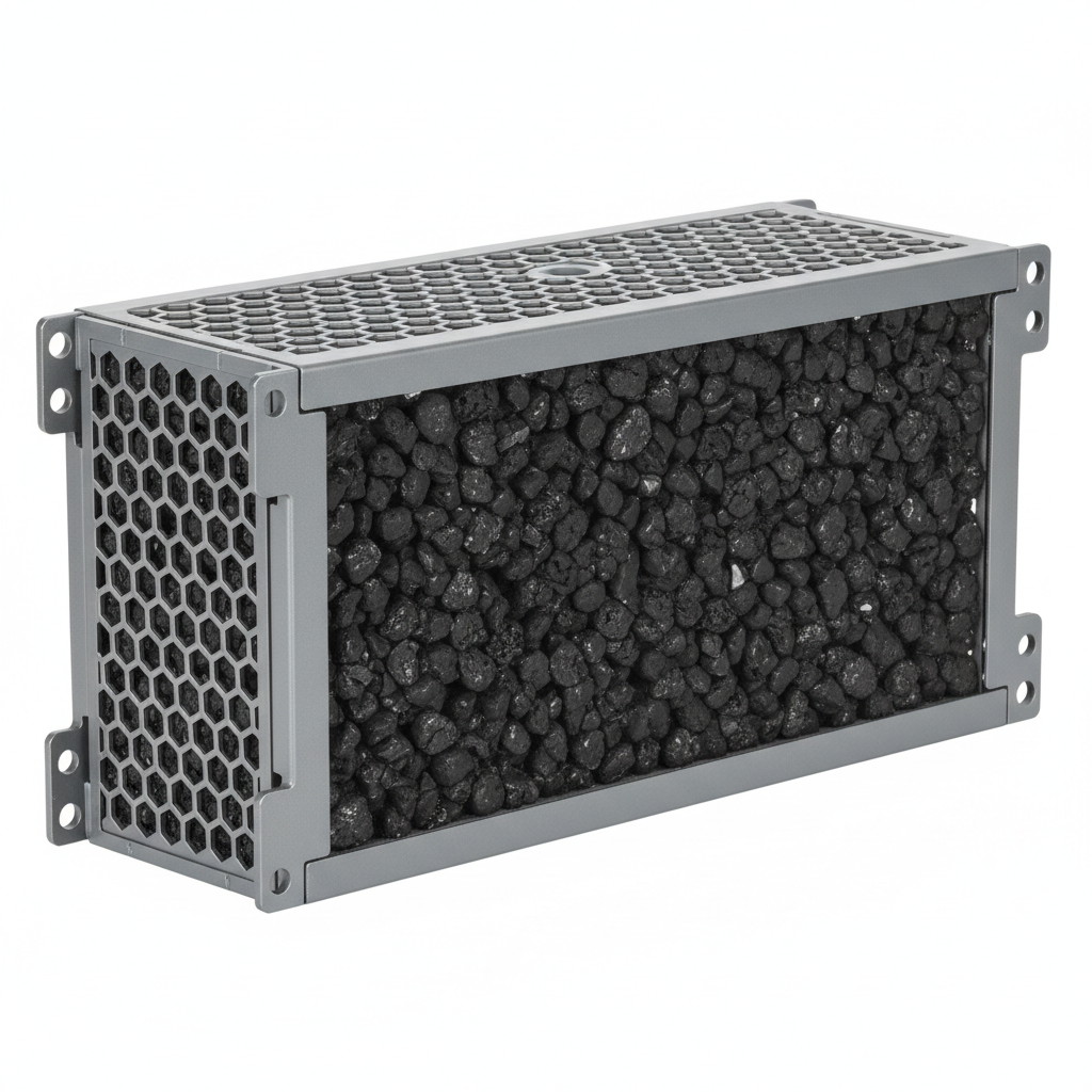 Activated carbon filter for laser fume extraction